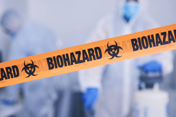 Professional Biohazard technician working in Chester, SC